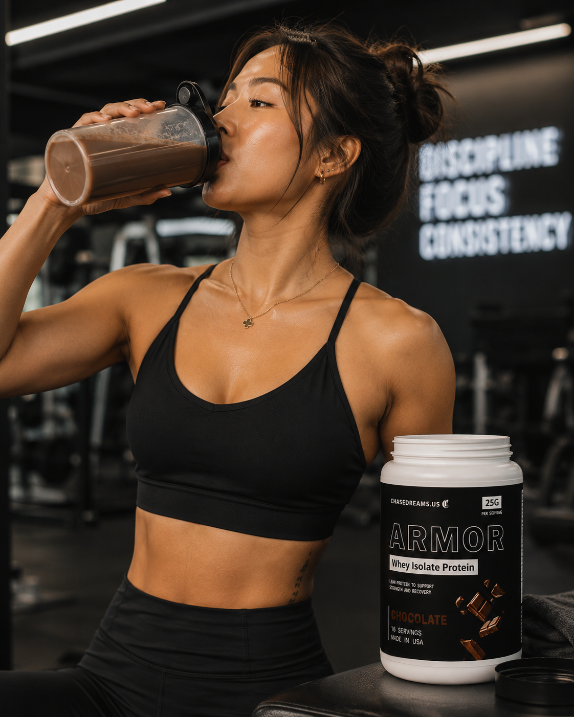 Chocolate Protein Isolate Powder