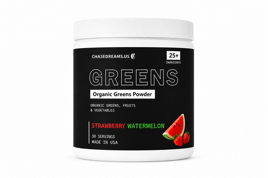 Organic Greens Powder (Strawberry Watermelon)