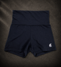 Womens Yoga Shorts (Dolphin Blue)