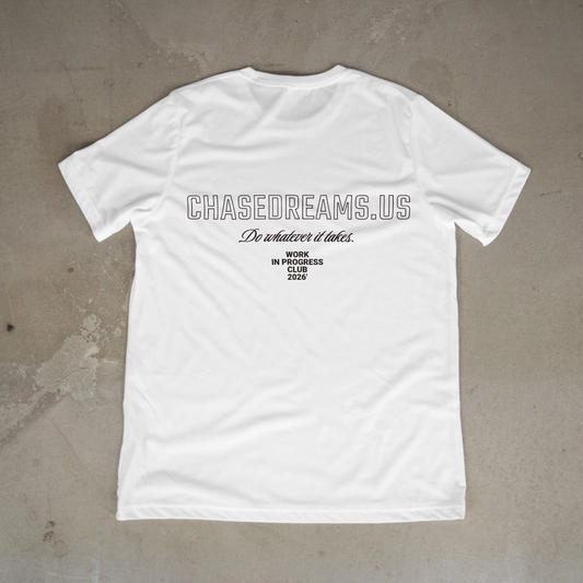 WIP Club Tee (White)