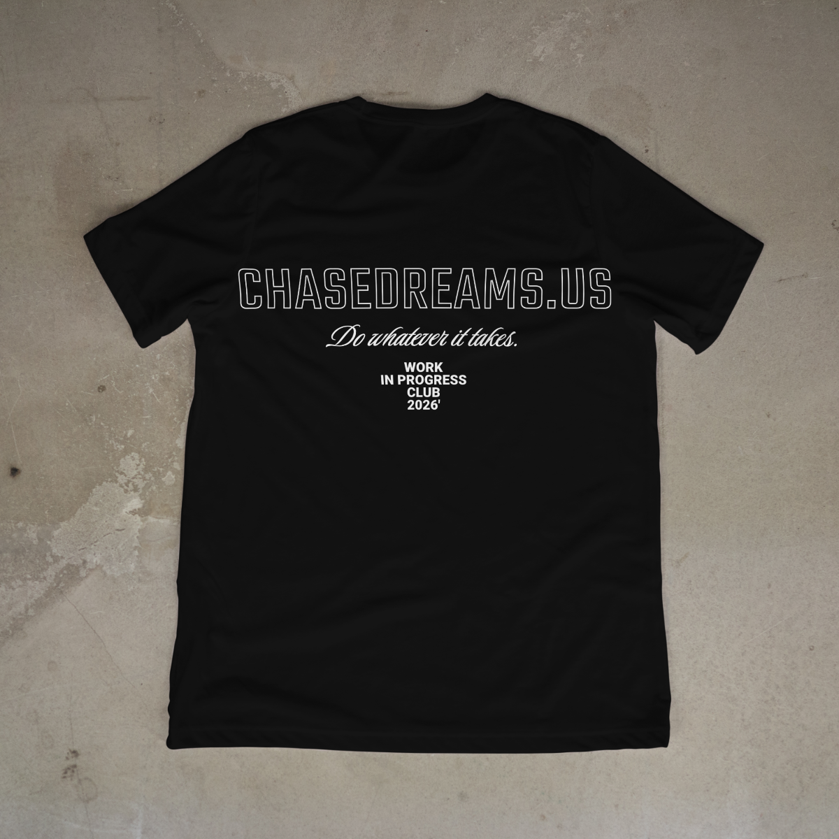 WIP Club Tee (Black)